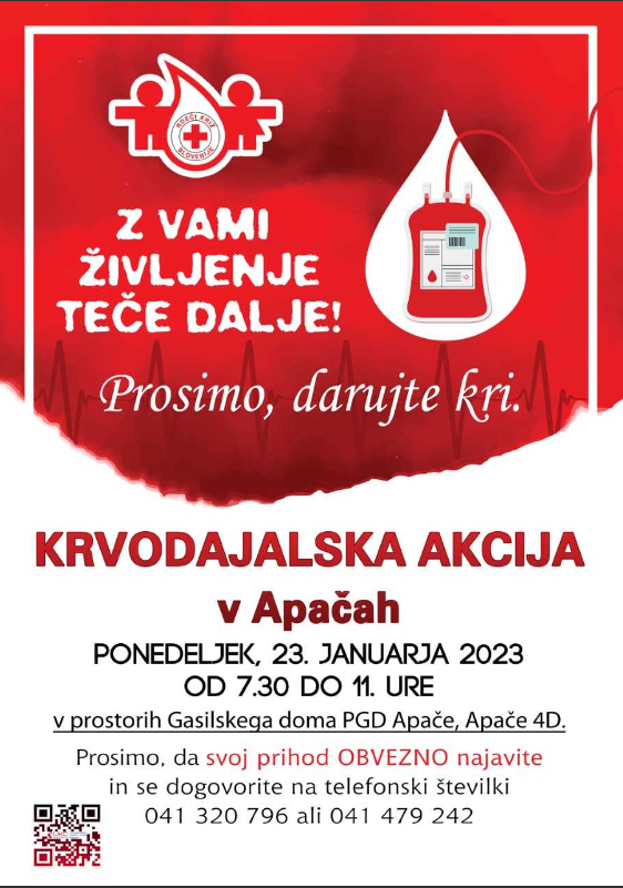 KRVODAJALSKA AKCIJA APAČE_JANUAR 2023